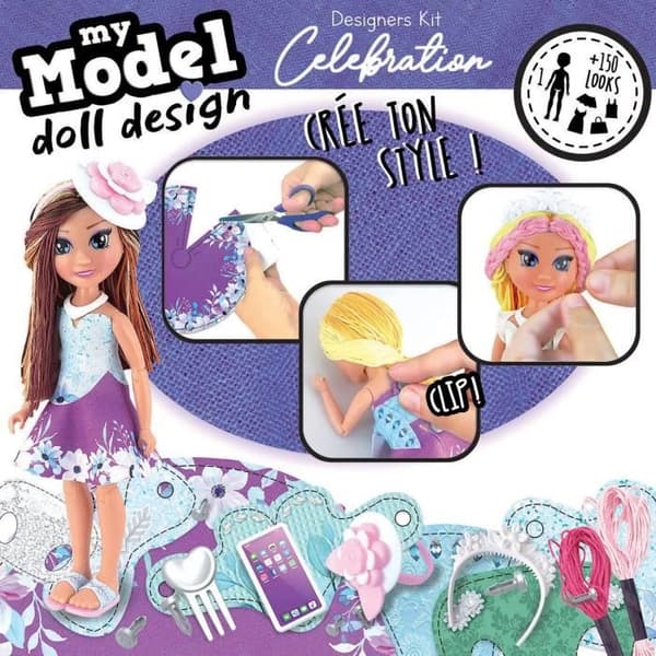 Modespel - EDUCA - Min modell - Dockdesign - Firande