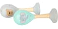 Miniatyrbild 3 av 4: Slaginstrument - Rumbakoule - Set med 2 pastellfärgade träkulor - För baby - Ø4,5 x L13 cm