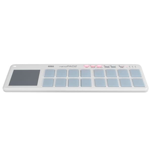 Korg KOH Nanopad2-WH Kontrollyta 16 Pads Vit