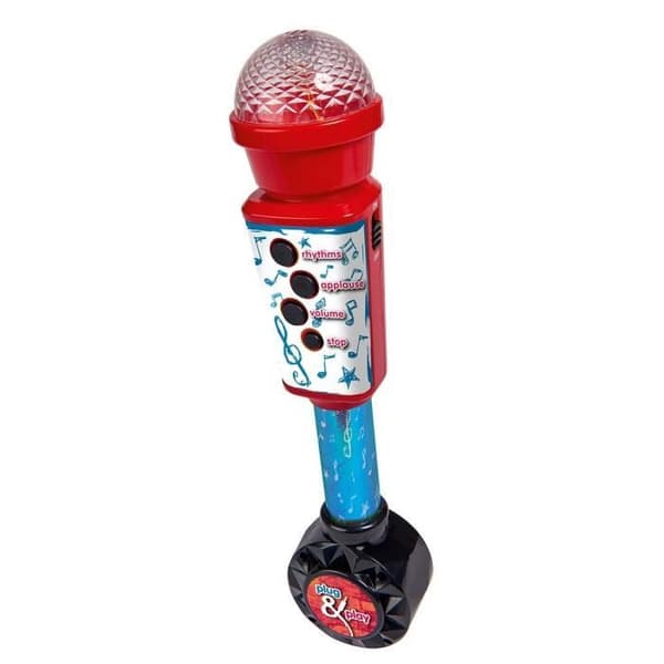 Leksak - SIMBA - PLUG &amp; PLAY MIC - MP34-kompatibel - 28 cm - Batterier