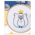 Miniatyrbild 4 av 4: French Kits sy- och broderisats - Sa Majesté L'Ours - Lätt nivå - 7 stycken