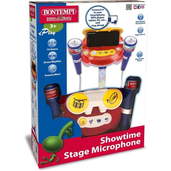 Bontempi - Musikkonsoll 2 Mikrofoner Bontempi