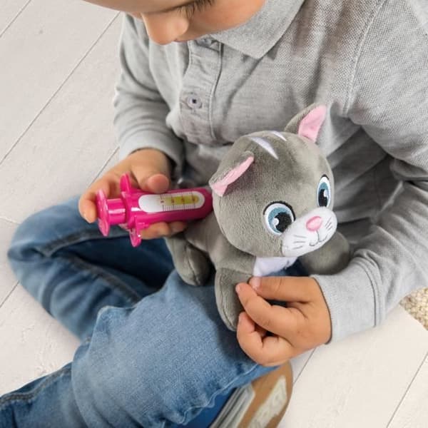 Smoby veterinärvagn - mjukis för kattunge ingår - från 3 år