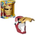Pikkukuva 1 / 6: Iron Man -elektroninen naamio liikkuvalla visiirillä ja valotehosteilla. Lapsille, jotka voivat pukeutua suosikkisankareiksi. Alkaen 5-vuotiaasta.