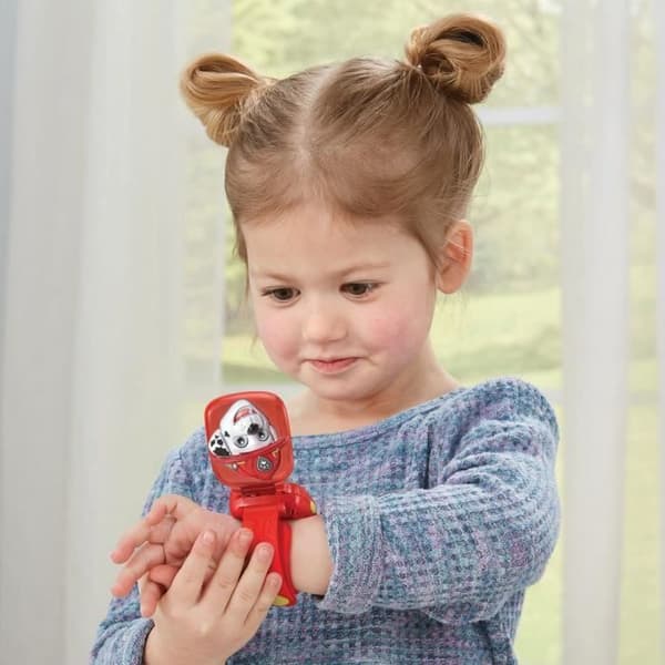 VTECH Paw Patrol Marcus interaktiv spelklocka - röd - för barn 3 år och äldre