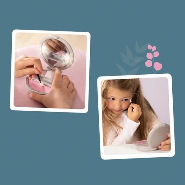 Smoby - My Beauty Powder Compact - Lysande Fake Powder Compact - Spegel - 320151