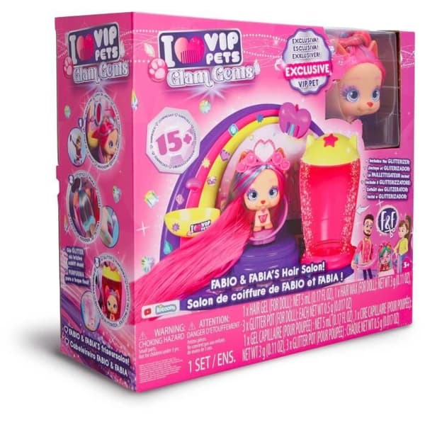 VIP-kollektion Salong Glam Gems Fabio & Fabia - Från 3 år