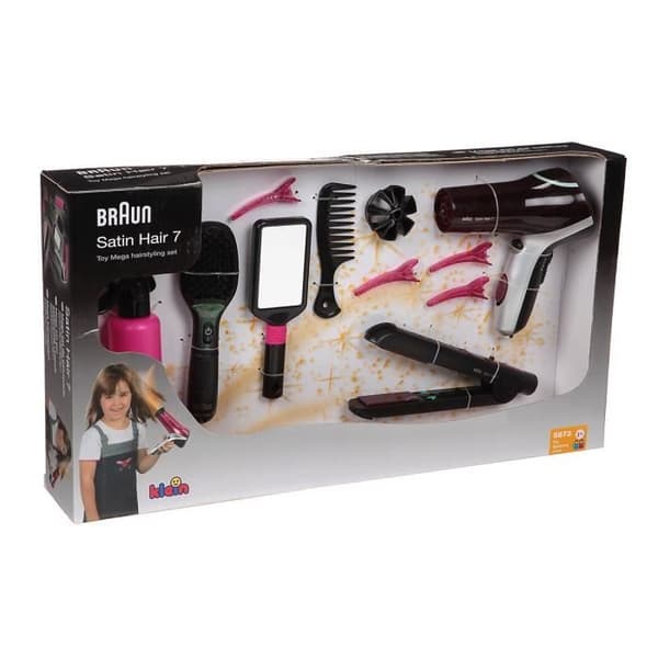 KLEIN - Braun Satin Hair 7 Mega Frisørsæt til Børn
