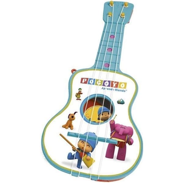 Guitarra 4 cuerdas i pocoyo estuche
