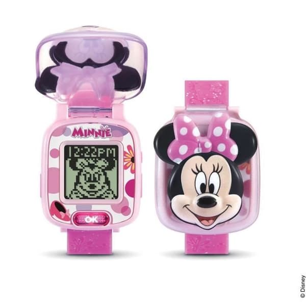 Minnie Mouse interaktiv spelklocka - VTECH - Rosa - För barn 3 år och äldre