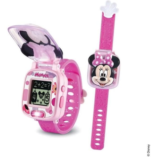 Minnie Mouse interaktiv spelklocka - VTECH - Rosa - För barn 3 år och äldre