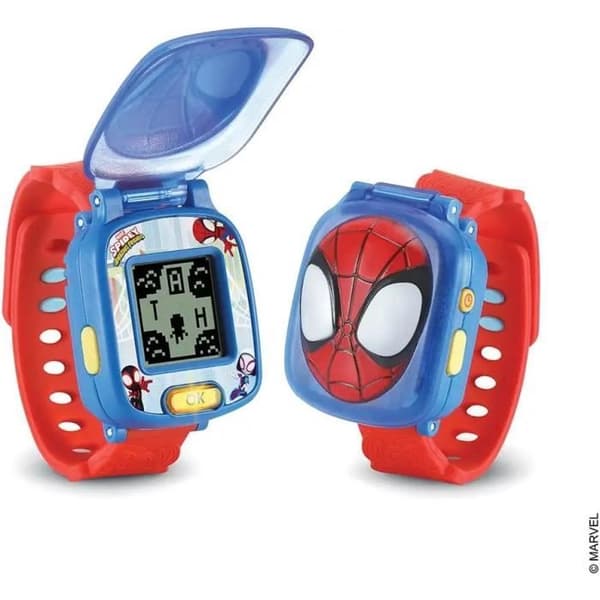 VTECH Spidey interaktiv spelklocka - röd och blå - För barn från 3 år