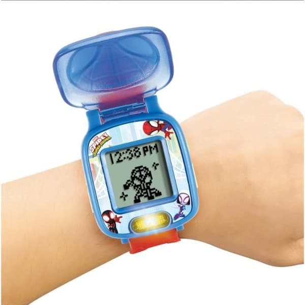 VTECH Spidey interaktiv spelklocka - röd och blå - För barn från 3 år