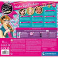 Miniatyrbillede 4 af 4: Vaskbar makeuptaske i stof til børn - Clementoni Crazy Chic - Indeholder 5 makeupprodukter