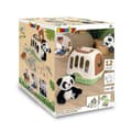 Miniatyrbillede 6 af 6: Smoby - Dyrelægetui - 1 panda plysdyr og meget tilbehør - 2 i 1 produkt: Transportbur