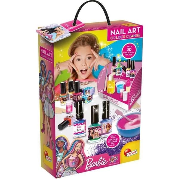 Barbie nagelkonst färgändrande nagellack - Lisciani
