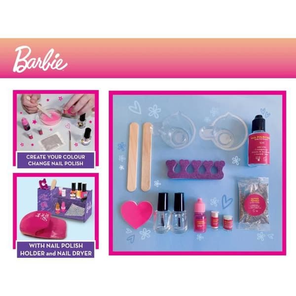 Färgbytande nagellack - Kreativt kit - LISCIANIGIOCHI - Nageltork, Byte av nagellack