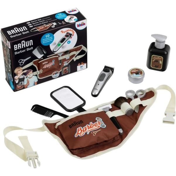 Barberbälte - KLEIN - 5838 - Med elektronisk klippmaskin och tillbehör - Från 3 år