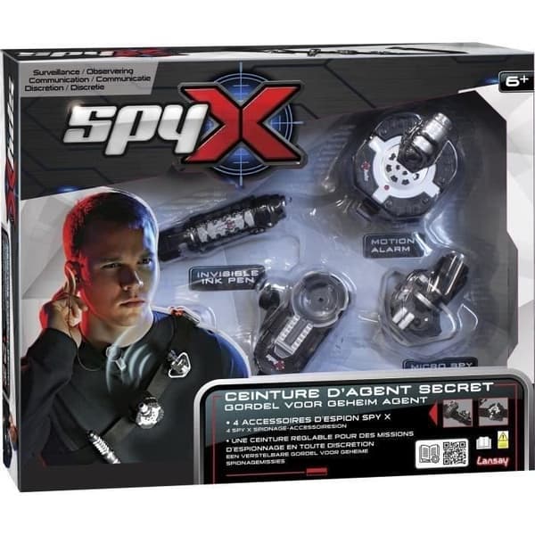 Spionspel - LANSAY - 21085 - Spy X - Bälte för hemlig agent