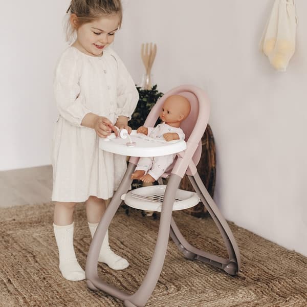SMOBY Baby Nurse Matstol för Dockor