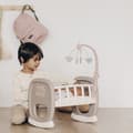 Miniatyrbild 8 av 10: SMOBY Baby Nurse Vagga med Mobil för Docka