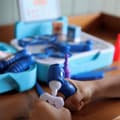 Miniatyrbillede 2 af 11: WOOPIE Lille tandlægesæt – 33 dele