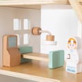 Miniatyrbillede 4 af 11: VIGA træhospital med ambulance og elevator – 15 dele