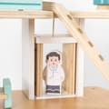Miniatyrbillede 6 af 11: VIGA træhospital med ambulance og elevator – 15 dele