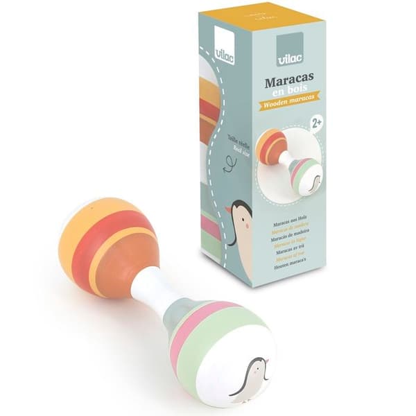 Vilac - Maracas djur från världen Sarah Betz