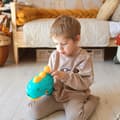 Miniatyrbillede 8 af 11: WOOPIE Dinosaur Dart spil med kuglepistol