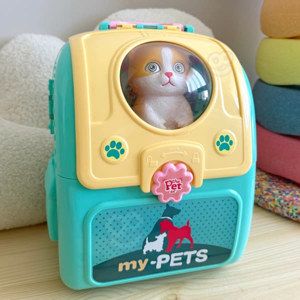 WOOPIE Kitty 2-i-1 skønhedssalon i rygsæk
