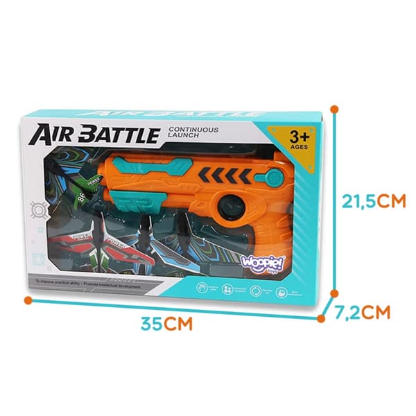 WOOPIE Automatisk Aircraft Launcher med 4 Aircraft