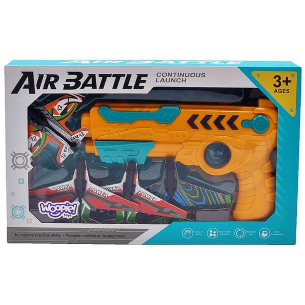 WOOPIE Automatisk Aircraft Launcher med 4 Aircraft