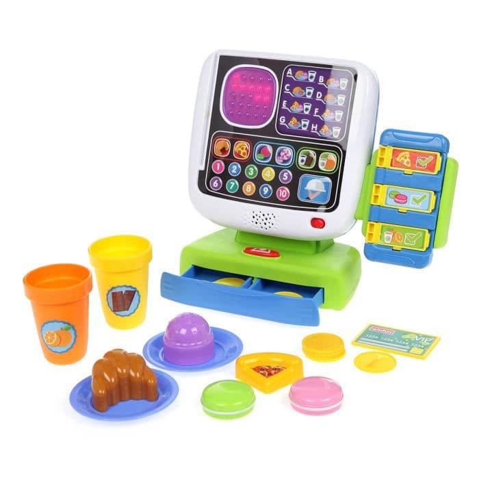WINFUN - Dummy kasseapparat med tilbehør - lydeffekter