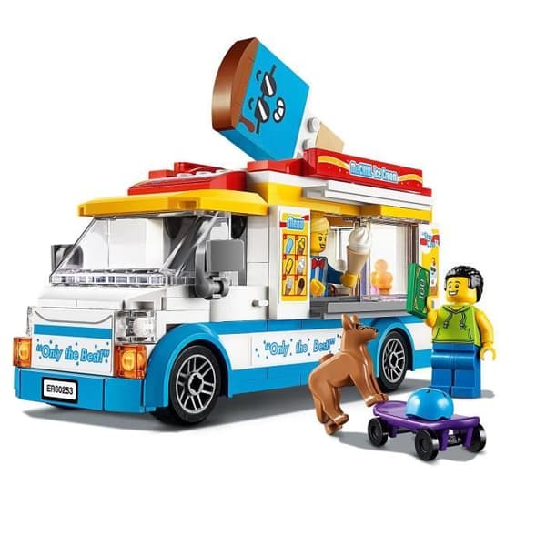 LEGO® City 60253 glassbilsleksaksbyggsats för barn från 5 år med minihundsfigur