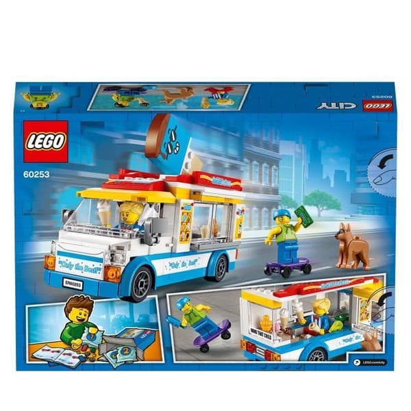 LEGO® City 60253 glassbilsleksaksbyggsats för barn från 5 år med minihundsfigur