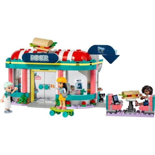 LEGO® Friends 41728 The Downtown Snack, Leksaksbarn 6 år, Minidockor Liana, Aliya