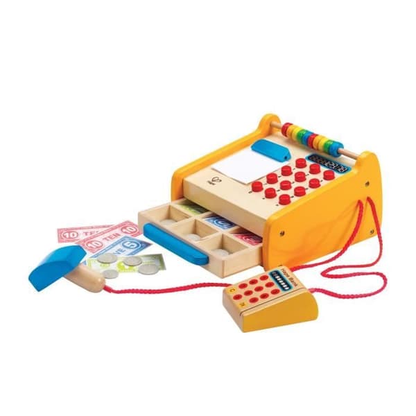 Imitationsspel - HAPE - Träkassa - 37 tillbehör - Blandat - Från 3 år