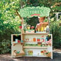 Miniatyrbild 6 av 6: Tender Leaf Toys - Woodland Merchant and Theatre - DAM