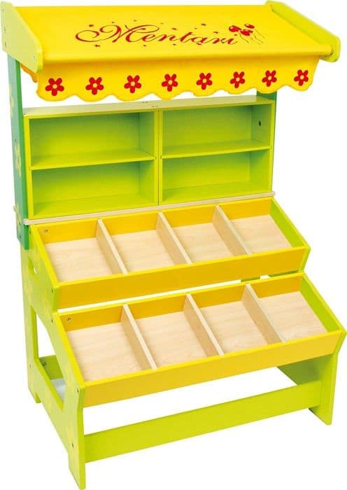 Köpmansbutik - Small foot company - 1553 Färgglad - För frukt och grönsaker - 3 år