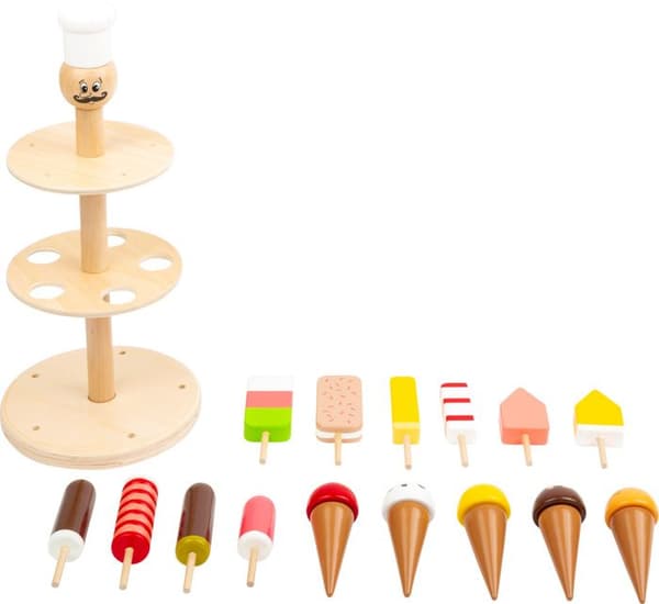 SMÅFOTA LUIGI GELATO TRÄISHÅLLARE TILLBEHÖR