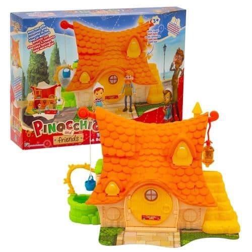 PINOCCHIO CASA DI GEPPETTO CON 2 PERSONAGGI GIOCHI PREZIOSI 8056379137