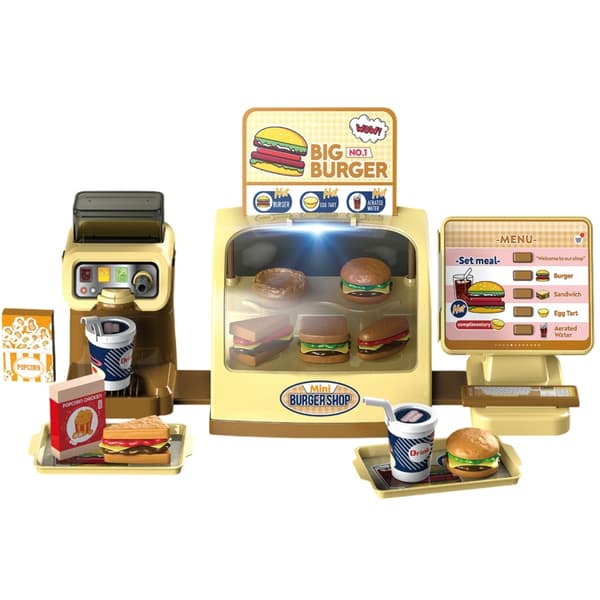 WOOPIE Butik Restaurang Snabbmat Mini Burger Butik "BIG BURGER"