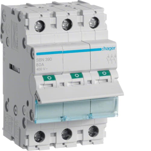 3P 100A SBN390 afbryder