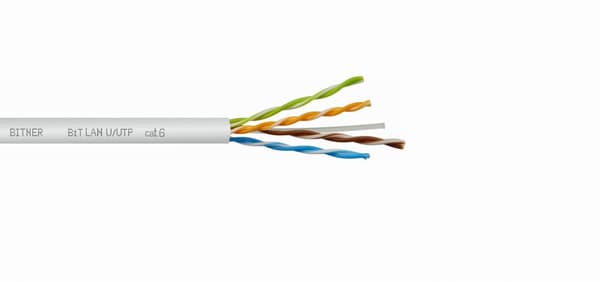 UTP 6 4x2x0,5 BITNER internetkabel