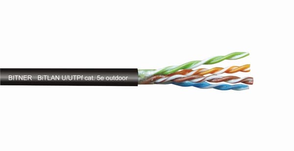 UTPF 5E 4x2x0,5 BITNER UDENDØRS internetkabel