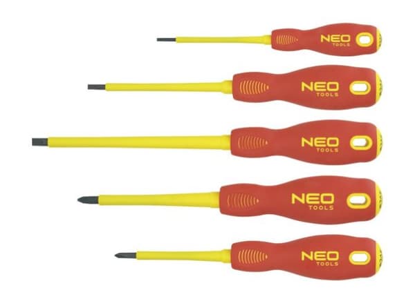 NEO.04-220 Skruvmejselsats 5 st. 1000V, SvCm