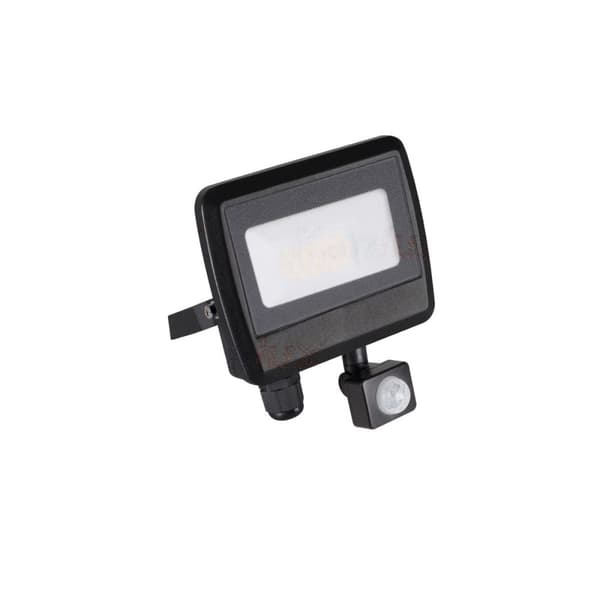 Kanlux LED projektør med sensor ANTEM 20W-NW-SE B 4000K 33206 Sort