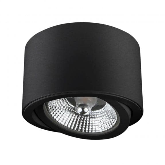 Spectrum LED - Wojnarowscy loftslampe CHLOE AR111 rund sort SLIP005013