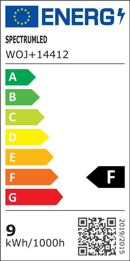 Spectrum LED-dæmpbar LED-pære GLS 9W E27 Wi-Fi SMART CCT/RGB WOJ14412